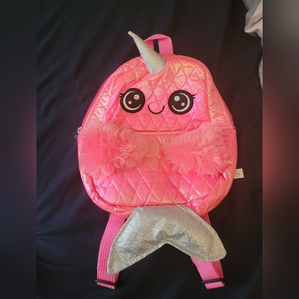 ⭐Pink Narwal Back Pack